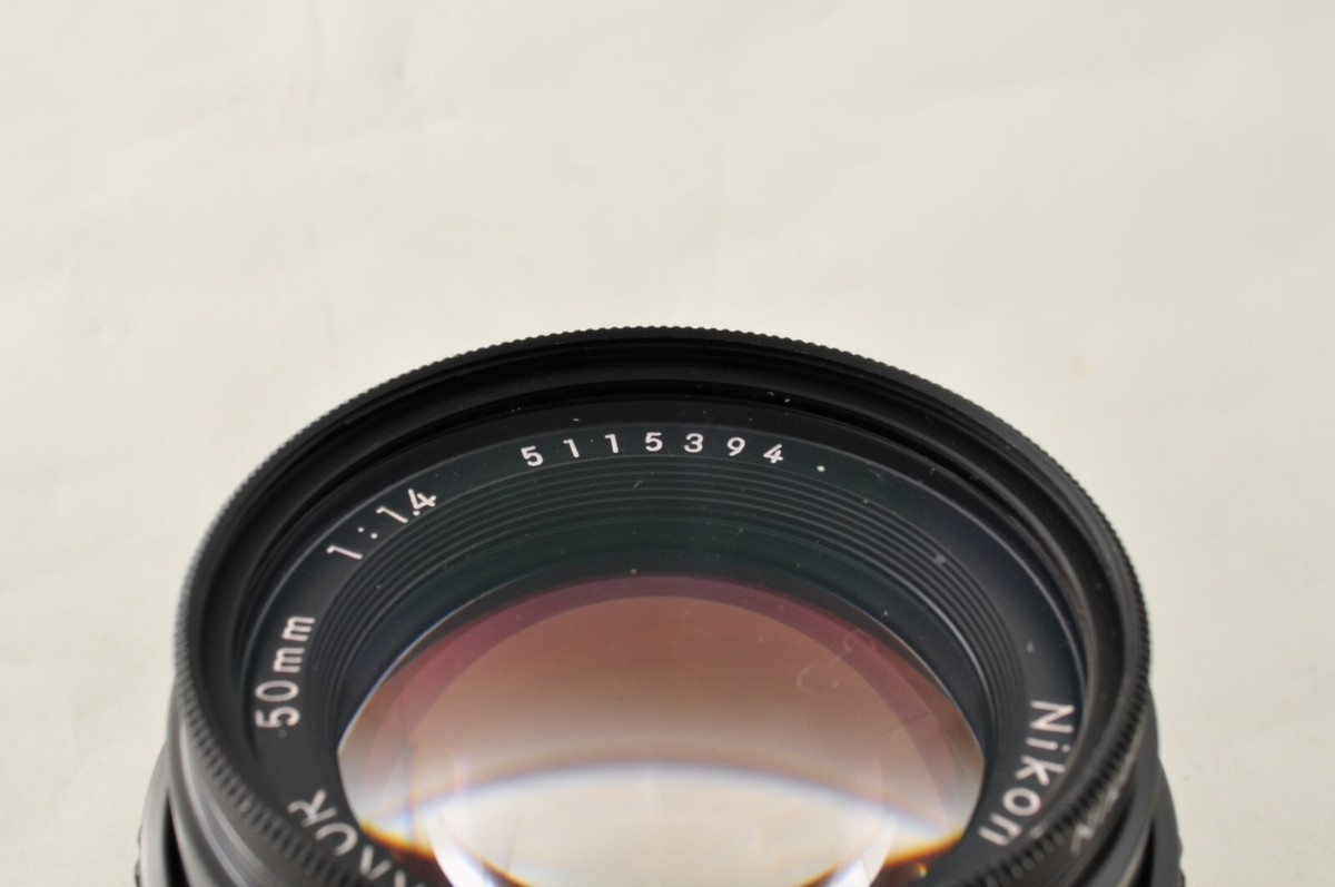 NIKON Ai-s NIKKOR 50mm F1.4 MF Standard Prime Lens AIS JAPAN