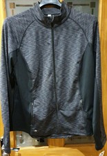 Ideology Women's Space-dyed Zip Front Performance Jacket Usa Xxl