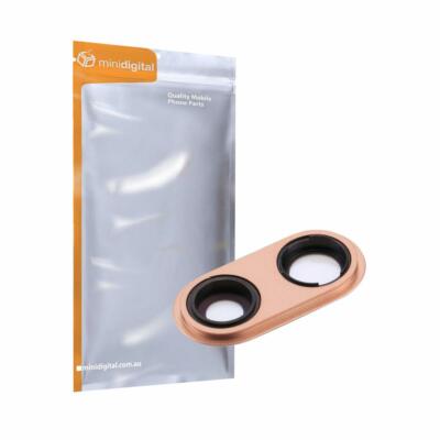 Rear camera lens for iPhone 8 Plus pink rose gold
