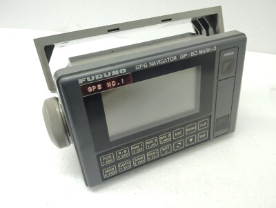 Furuno GP-50 Mark-3 GPS Navigator Display Unit 8-Channel Receiver GP50 Mark-3