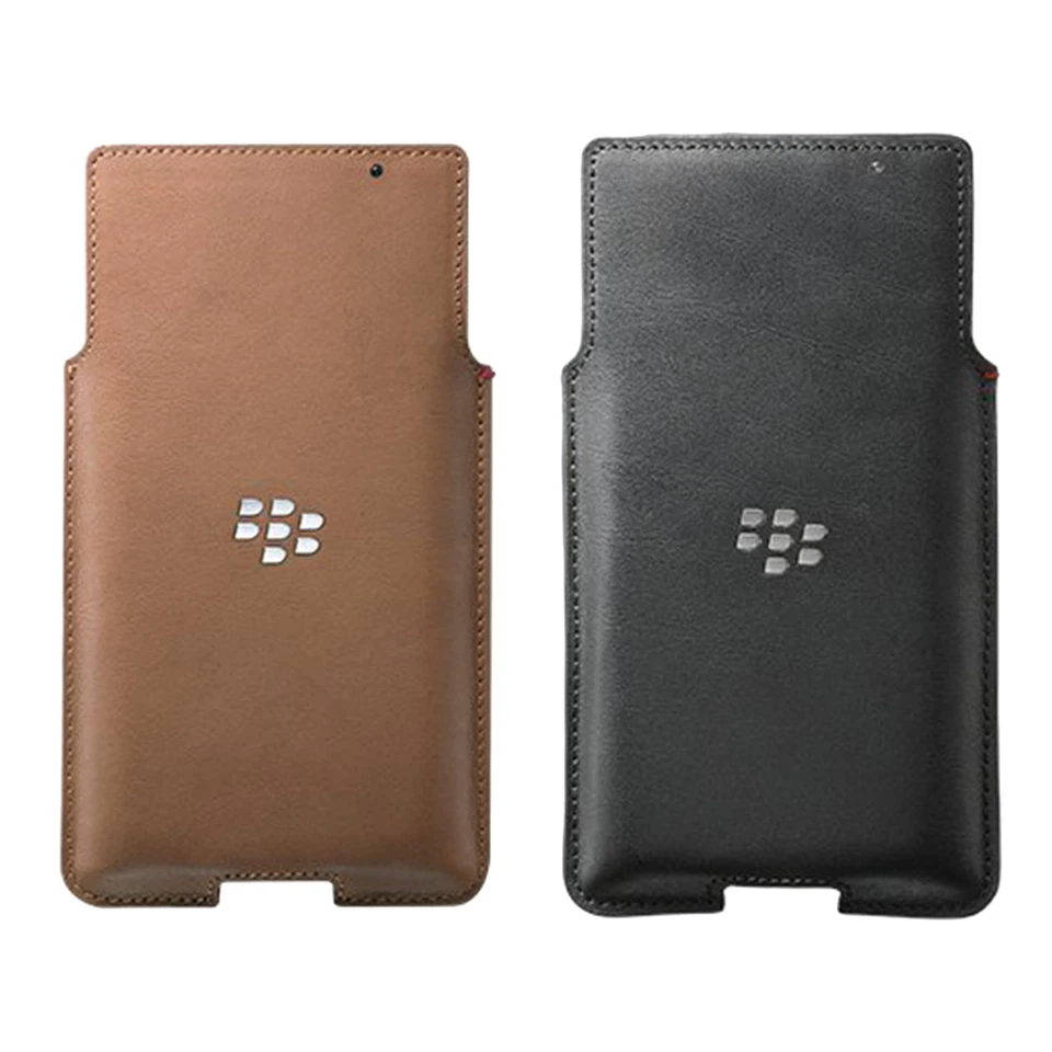 黑莓 Nappa 皮革口袋保护壳 带信用卡口袋 适用于黑莓 Priv — 第 2/4 张图片