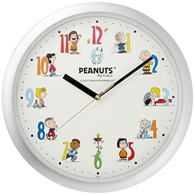 PEANUTS Snoopy Snoopy classic Wall clock Silver eBay