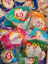 McDonald's Ty Teenie Beanie Babies 1996-2000 - Still sealed - Your Choice