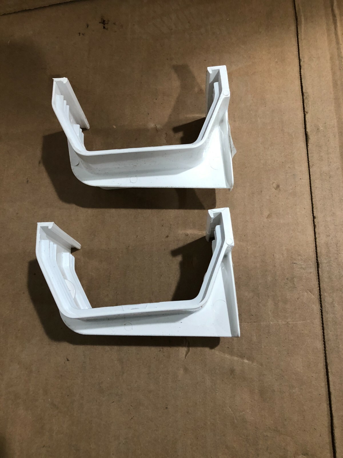 ( 2 PK) Amerimax Contemporary Vinyl Half Round Gutter Slip Joint T0405