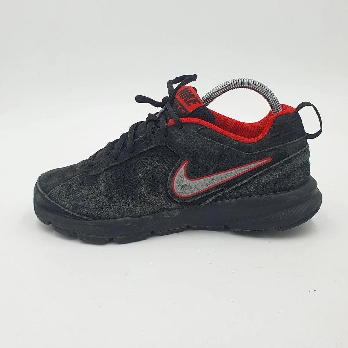 Nike T Lite XI Trainer Low Black Red Unisex UK6 EU40 India 2015