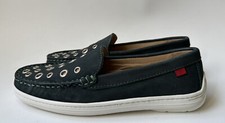 Marc Joseph New York Unisex Kids Black Leather Loafers Mott Street Size 3 -K05