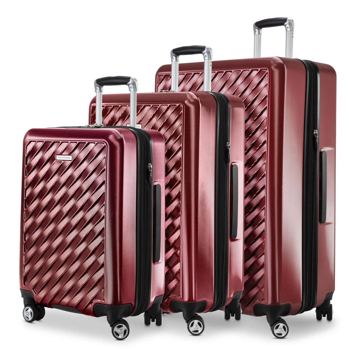 Ricardo 3 piece luggage set hot sale