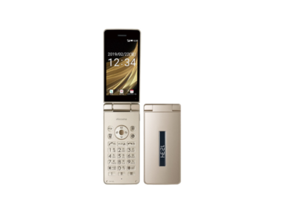 SHARP SH-02L GOLD AQUOS KEITAI JAPAN ANDROID FLIP PHONE UNLOCKED