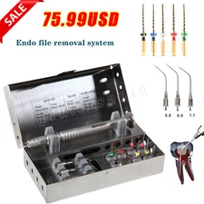 Dental Root Canal File Extractor Endo Broken File Removal System Holder Tools US