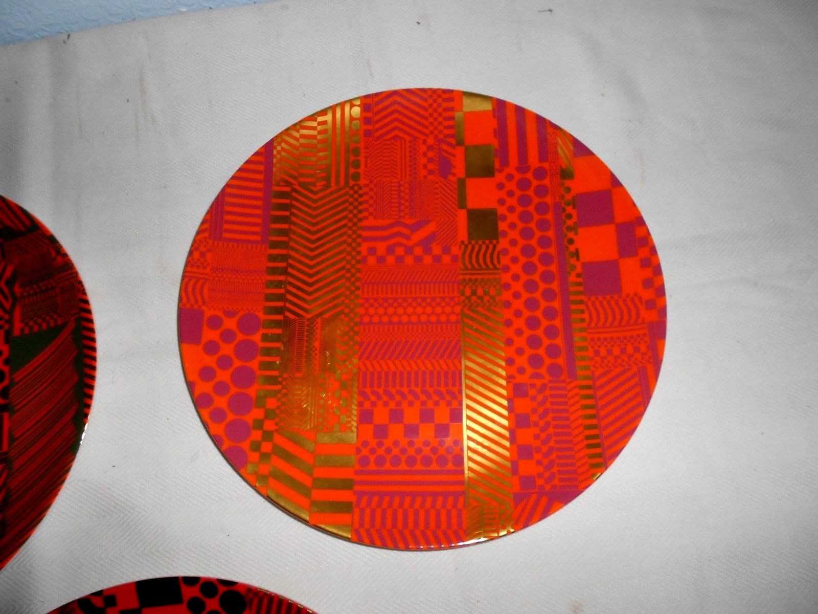 Paolozzi Tea Set EDUARDO PAOLOZZI RARE Set of 3 Various on a GEOMETRIC THEME WEDGWOOD ...