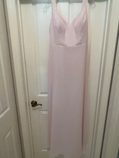 Azazie Dress Everlee Blushing Pink 14