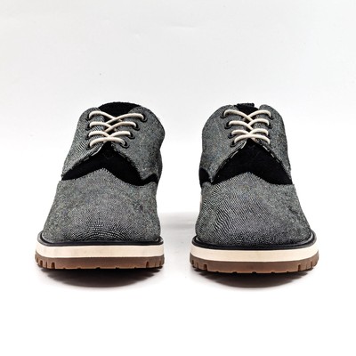 TOMS Men’s 9.5 Brogue V White Caviar Leather Oxford‎ Vibram Sole Shoes TOMS Toms for Men: Brogue V White Caviar Leather Oxford  main image 3