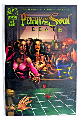 From Big Dog Ink Comics Penny For Your Soul Death #1 Huchison, Neto A cover 2012