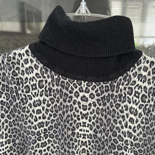 Country Shop Silk Blend Turtleneck Sleeveless Sweater L - Picture 3 of 5