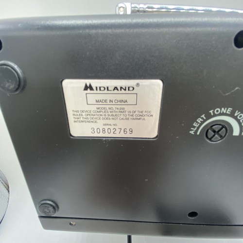 Midland 74-200 Digital NOAA Weather/ All Hazard Alert Radio with Clock and Alarm - Picture 9 of 10
