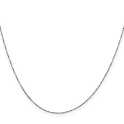 Sterling Silber Runde Franco Kette 16'', 18'', 20'', 22'', 24'', 30'' Zoll Längen