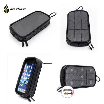 Magnetische motorrad handytasche wasserdicht motorrad tank telefon case halter！