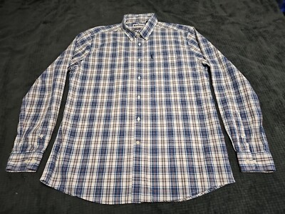 Barbour Tartan Tailored Fit Button-Up Long Sleeve Lightweight