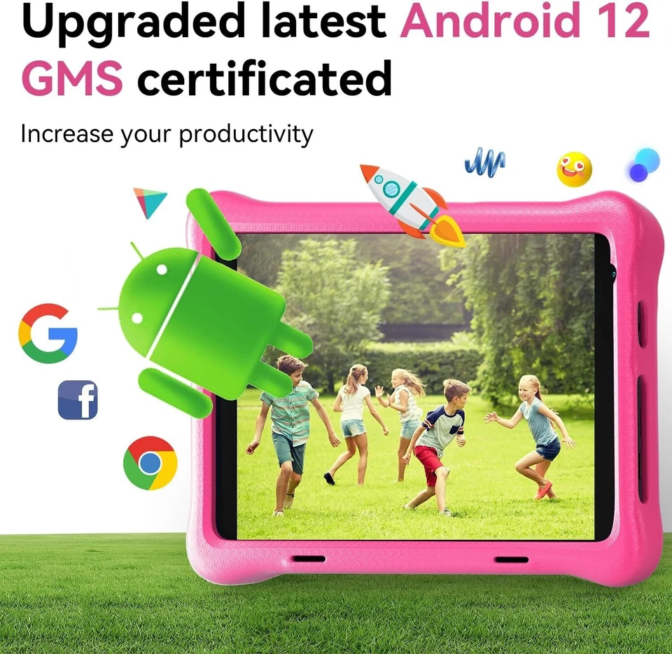 Yicty Kids Tablet 8 Inch, 2GB RAM 32GB ROM, 1280x800 Screen Resolution, 4000mAh - Bild 4 von 4