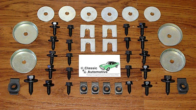 Front Inner Fender Hardware 42pc Kit 67-68 Camaro Wheelhouse wheel well In Stock