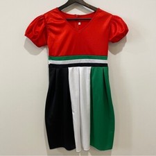 UAE Emirates Flag Dress Girls Size 14