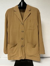 United Colors of Benetton Wool Blend Blazer/Overshirt Lightweight, Size 40