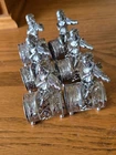 Vintage Silver Plated Napkin Rings: Cherub Musical Angels (Set of 6)