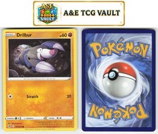 Drilbur 147/264 Common Fusion Strike Pokemon Near Mint