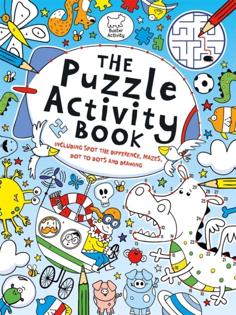 The Puzzle Activity Book by Buster Books (Paperback Book)