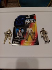 Vintage 1995 Star Wars Luke Skywalker The Power Of The Force Action Figure NIP