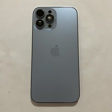 Original Back Glass Housing Cover Frame Replacement For iPhone 13 Pro Max Blue