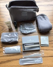 Vintage United Airlines Amenity Toiletry Travel Bag Grooming Kit Hermes