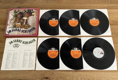 50 Jahre Schlager 1900-1950 | 6x Vinyl LP Box | Marcato   1975