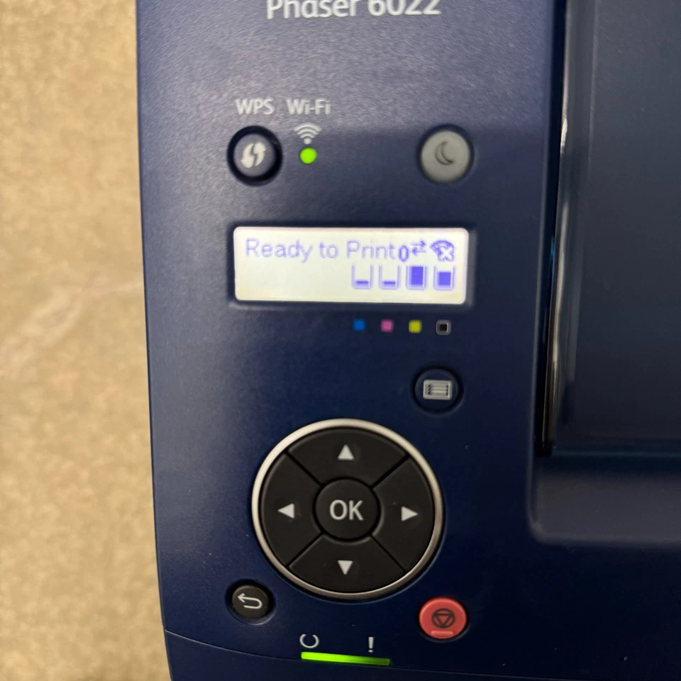 Xerox Phaser 6022 Laser Printer With SOME Toner! FULLY TESTED! - Image 2 of 4