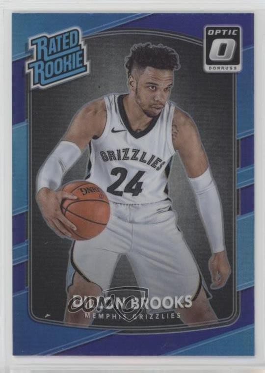 2017-18 Panini Donruss Optic Rated Rookie Purple Prizm Dillon Brooks #152 07lk