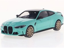 BMW G82 M4 Competition 2023 green diecast model car S4316002 Solido 1:43
