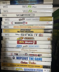 Lot of 20-Nintendo Wii Games untested. See details for complete list