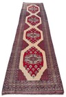 Hand knotted Vintage Pakistani Bokhara Jhaldar Wool Area Runner Rug 12 x 3 Ft — photo 1