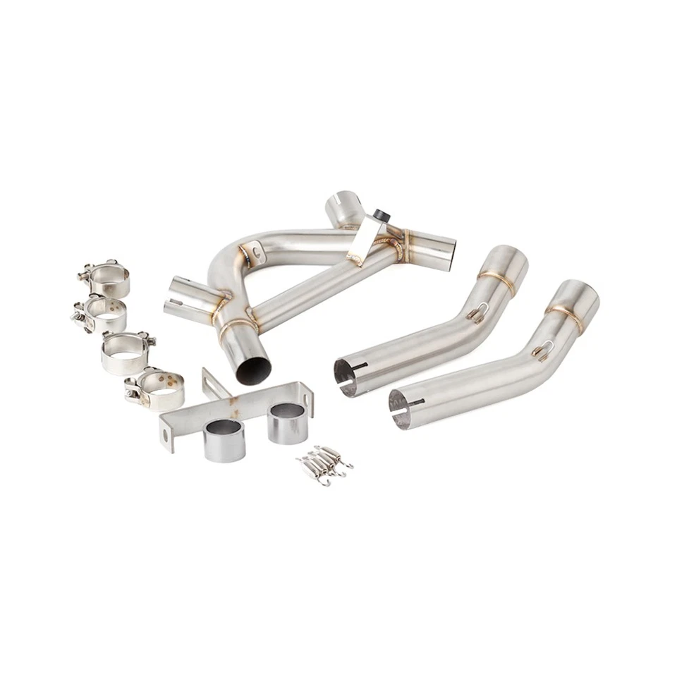 For Honda Goldwing 1500 GL1500 1988-2003 Exhaust Mid Tail Link Pipe Slip-on - Image 3 of 4