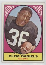 1967 Topps Clem Daniels #110 2v5