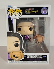 Kate Bishop con Lucky the Pizza Dog Funko Pop! Juego de figuras de vinilo Marvel - #1212