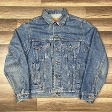 Vintage Levis Denim Jacket Trucker Blue Jean 70506-0214 USA Type III Men  s 40R