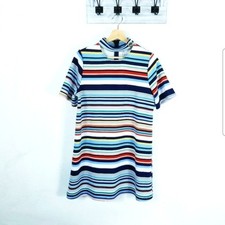 Karlie Boutique Anthro Mini Dress Medium Hippie Twee Dopamine