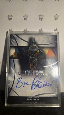 Topps Star Wars Masterwork 2024 - Brian Blessed as Boss Nass Auto #A-B