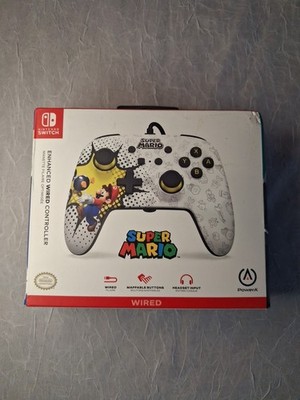 PowerA Super Mario Bob-omb Blast Enhanced Wired Controller for Nintendo Switch