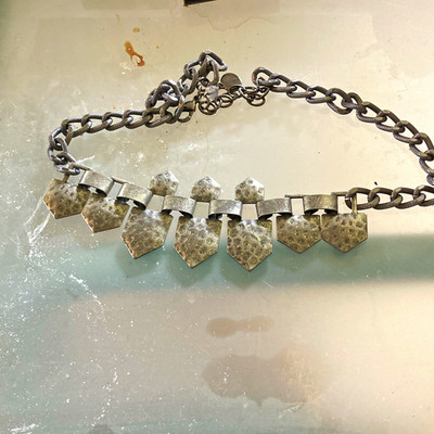 Esbe jewelry by Sara Blaine necklace silver