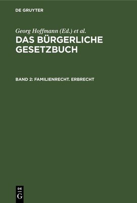 Familienrecht. Erbrecht Georg Hoffmann