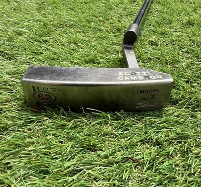 Scotty Cameron Circa 62 Model No 3 Used Great Condition With Red