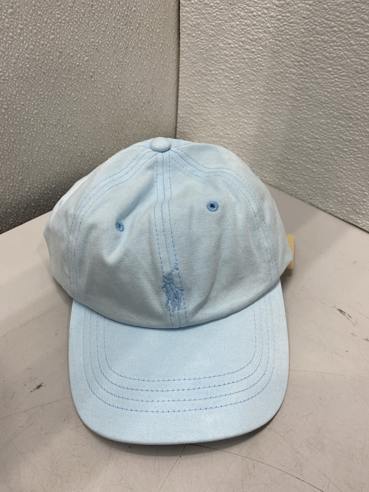 Polo Ralph Lauren Mineral-Dyed Twill Ball Cap One Size Pastel Blue