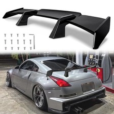 For Nissan 350z 370z 58 Gloss Black Rear Trunk Spoiler Racing Wing Gt Pro Style